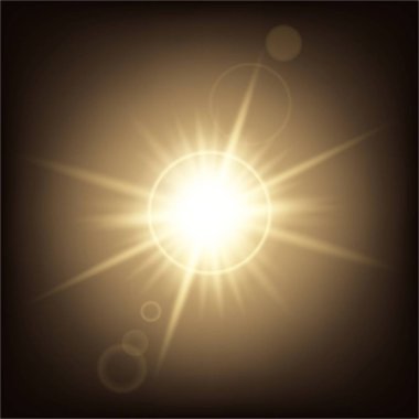 Parlak ışık efektlerinden oluşan yaratıcı bir konsept vektör kümesi siyah arka planda izole edilmiş kıvılcımlarla parlar. Resim tasarımı için, Noel kutlaması için pankart, sihirli ışık ışını.