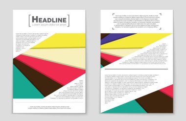 Soyut vektör düzen arka plan set. Sanat tasarım şablonu, liste, ön sayfa, mockup broşür Tema stili, afiş, fikir, kapak, kitapçık, baskı, el ilanı için kitap, boş, kartı, reklam, işareti, sayfa,, a4.