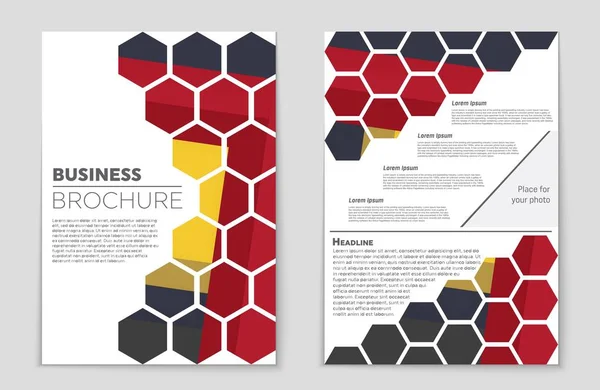 Abstract vector lay-out achtergrond instellen. Voor kunst sjabloonontwerp, lijst, voorpagina, mockup de stijl van het thema van de brochure, banner, idee, cover, boekje, print, flyer, boek, leeg, kaart, advertentie, teken, blad,, a4. — Stockvector