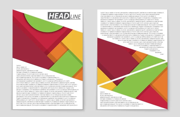 Abstract vector lay-out achtergrond instellen. Voor kunst sjabloonontwerp, lijst, voorpagina, mockup de stijl van het thema van de brochure, banner, idee, cover, boekje, print, flyer, boek, leeg, kaart, advertentie, teken, blad,, a4. — Stockvector