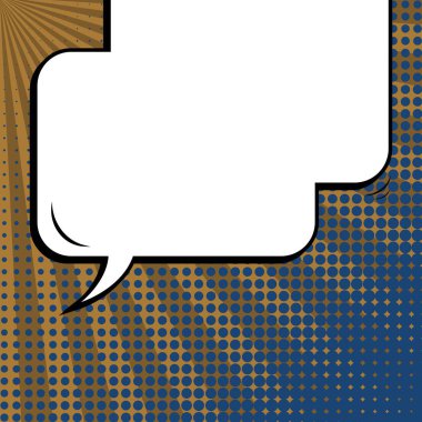 Yaratıcı soyut kavram vektör komik pop sanat tarzı boş, düzeni şablonu bulutlar kiriş ve izole noktalar arka plan ile. Satışı büyük başlığı, boş konuşma balonu ayarı, illüstrasyon noktalı resim kitap tasarımı için.