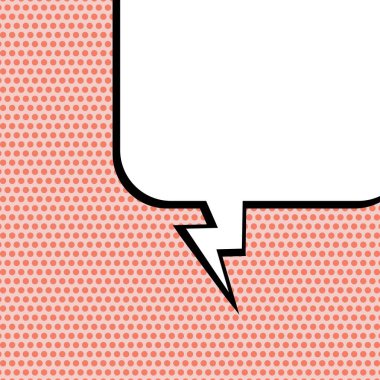 Yaratıcı soyut kavram vektör komik pop sanat tarzı boş, düzeni şablonu bulutlar kiriş ve izole noktalar arka plan ile. Satışı büyük başlığı, boş konuşma balonu ayarı, illüstrasyon noktalı resim kitap tasarımı için.