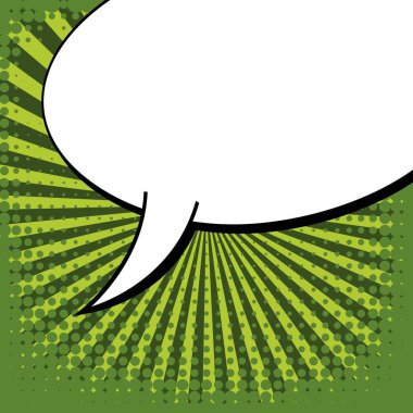 Yaratıcı soyut kavram vektör komik pop sanat tarzı boş, düzeni şablonu bulutlar kiriş ve izole noktalar arka plan ile. Satışı büyük başlığı, boş konuşma balonu ayarı, illüstrasyon noktalı resim kitap tasarımı için.