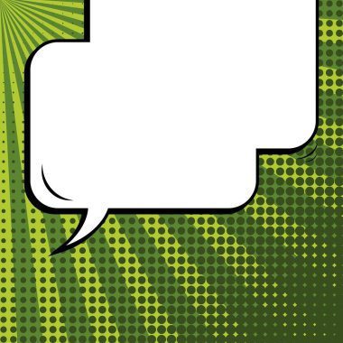 Yaratıcı soyut kavram vektör komik pop sanat tarzı boş, düzeni şablonu bulutlar kiriş ve izole noktalar arka plan ile. Satışı büyük başlığı, boş konuşma balonu ayarı, illüstrasyon noktalı resim kitap tasarımı için.