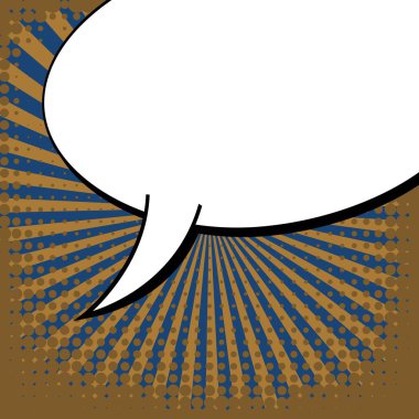 Yaratıcı soyut kavram vektör komik pop sanat tarzı boş, düzeni şablonu bulutlar kiriş ve izole noktalar arka plan ile. Satışı büyük başlığı, boş konuşma balonu ayarı, illüstrasyon noktalı resim kitap tasarımı için.