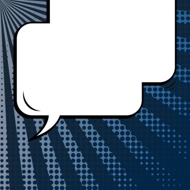 Yaratıcı soyut kavram vektör komik pop sanat tarzı boş, düzeni şablonu bulutlar kiriş ve izole noktalar arka plan ile. Satışı büyük başlığı, boş konuşma balonu ayarı, illüstrasyon noktalı resim kitap tasarımı için.