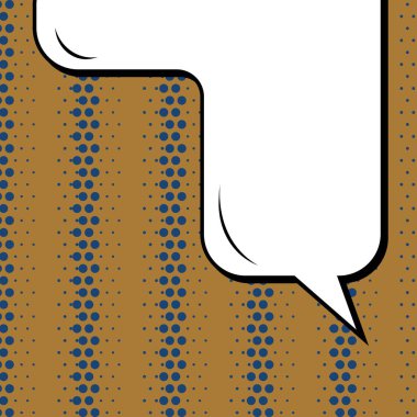 Yaratıcı soyut kavram vektör komik pop sanat tarzı boş, düzeni şablonu bulutlar kiriş ve izole noktalar arka plan ile. Satışı büyük başlığı, boş konuşma balonu ayarı, illüstrasyon noktalı resim kitap tasarımı için.