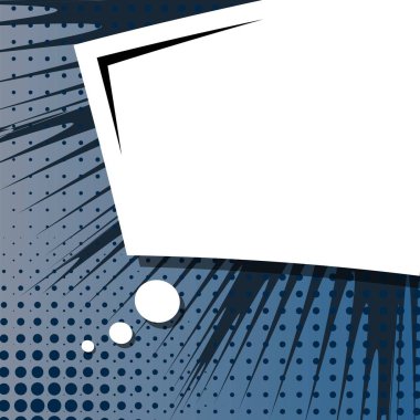 Yaratıcı soyut kavram vektör komik pop sanat tarzı boş, düzeni şablonu bulutlar kiriş ve izole noktalar arka plan ile. Satışı büyük başlığı, boş konuşma balonu ayarı, illüstrasyon noktalı resim kitap tasarımı için.