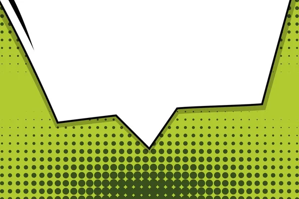 抽象的な創造的な概念ベクトル コミック ポップ アート スタイル空白、雲梁と分離のドット背景レイアウト テンプレート。イラスト ハーフトーン本デザイン、空音声バブル セット販売バナー. — ストックベクタ