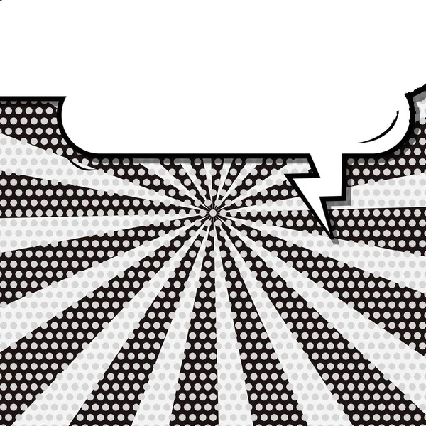 Yaratıcı soyut kavram vektör komik pop sanat tarzı boş, düzeni şablonu bulutlar kiriş ve izole noktalar arka plan ile. Satışı büyük başlığı, boş konuşma balonu ayarı, illüstrasyon noktalı resim kitap tasarımı için.