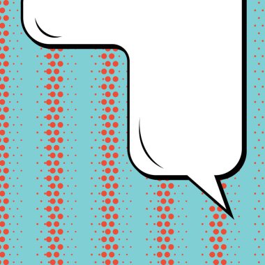 Yaratıcı soyut kavram vektör komik pop sanat tarzı boş, düzeni şablonu bulutlar kiriş ve izole noktalar arka plan ile. Satışı büyük başlığı, boş konuşma balonu ayarı, illüstrasyon noktalı resim kitap tasarımı için.