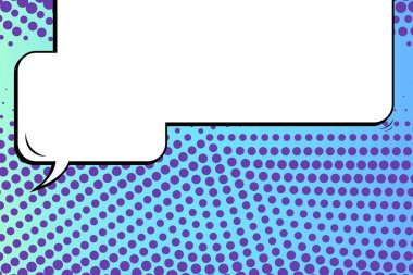 Yaratıcı soyut kavram vektör komik pop sanat tarzı boş, düzeni şablonu bulutlar kiriş ve izole noktalar arka plan ile. Satışı büyük başlığı, boş konuşma balonu ayarı, illüstrasyon noktalı resim kitap tasarımı için.