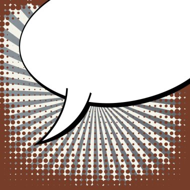 Yaratıcı soyut kavram vektör komik pop sanat tarzı boş, düzeni şablonu bulutlar kiriş ve izole noktalar arka plan ile. Satışı büyük başlığı, boş konuşma balonu ayarı, illüstrasyon noktalı resim kitap tasarımı için.