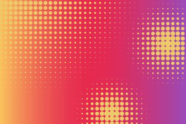 Yaratıcı soyut kavram vektör komik pop sanat tarzı boş, düzeni şablonu bulutlar kiriş ve izole noktalar arka plan ile. Satışı büyük başlığı, boş konuşma balonu ayarı, illüstrasyon noktalı resim kitap tasarımı için.