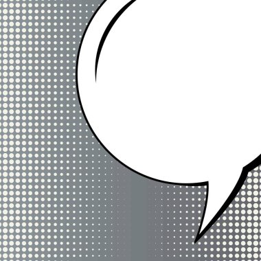 Yaratıcı soyut kavram vektör komik pop sanat tarzı boş, düzeni şablonu bulutlar kiriş ve izole noktalar arka plan ile. Satışı büyük başlığı, boş konuşma balonu ayarı, illüstrasyon noktalı resim kitap tasarımı için.