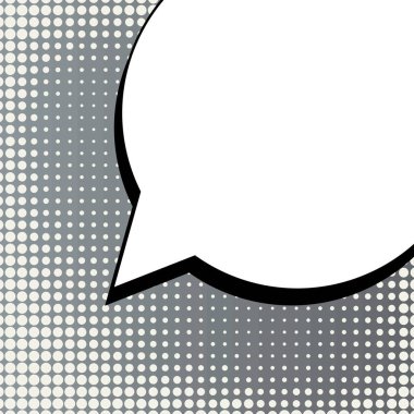 Yaratıcı soyut kavram vektör komik pop sanat tarzı boş, düzeni şablonu bulutlar kiriş ve izole noktalar arka plan ile. Satışı büyük başlığı, boş konuşma balonu ayarı, illüstrasyon noktalı resim kitap tasarımı için.