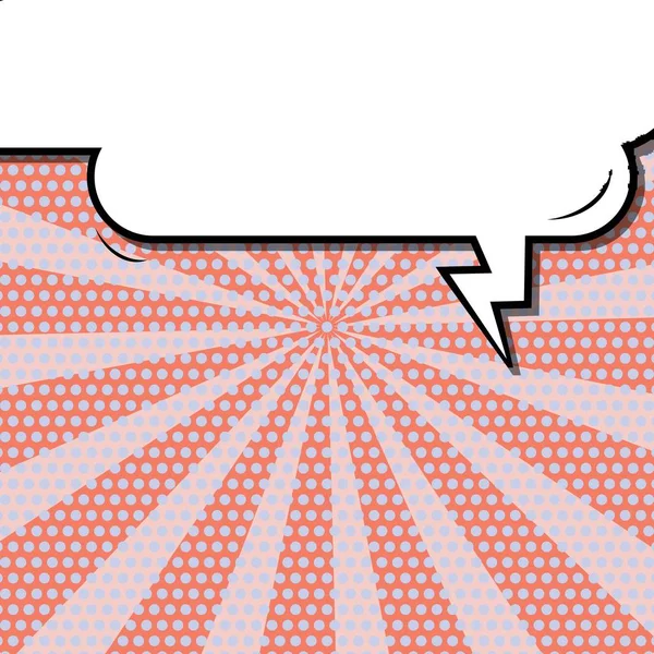 Yaratıcı soyut kavram vektör komik pop sanat tarzı boş, düzeni şablonu bulutlar kiriş ve izole noktalar arka plan ile. Satışı büyük başlığı, boş konuşma balonu ayarı, illüstrasyon noktalı resim kitap tasarımı için.