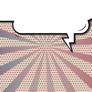 Yaratıcı soyut kavram vektör komik pop sanat tarzı boş, düzeni şablonu bulutlar kiriş ve izole noktalar arka plan ile. Satışı büyük başlığı, boş konuşma balonu ayarı, illüstrasyon noktalı resim kitap tasarımı için.