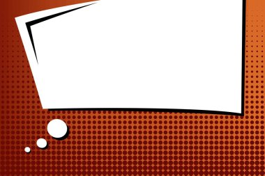 Yaratıcı soyut kavram vektör komik pop sanat tarzı boş, düzeni şablonu bulutlar kiriş ve izole noktalar arka plan ile. Satışı büyük başlığı, boş konuşma balonu ayarı, illüstrasyon noktalı resim kitap tasarımı için.