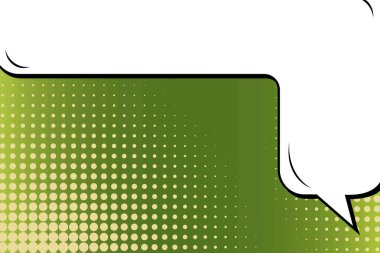 Yaratıcı soyut kavram vektör komik pop sanat tarzı boş, düzeni şablonu bulutlar kiriş ve izole noktalar arka plan ile. Satışı büyük başlığı, boş konuşma balonu ayarı, illüstrasyon noktalı resim kitap tasarımı için.