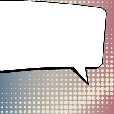 Yaratıcı soyut kavram vektör komik pop sanat tarzı boş, düzeni şablonu bulutlar kiriş ve izole noktalar arka plan ile. Satışı büyük başlığı, boş konuşma balonu ayarı, illüstrasyon noktalı resim kitap tasarımı için.