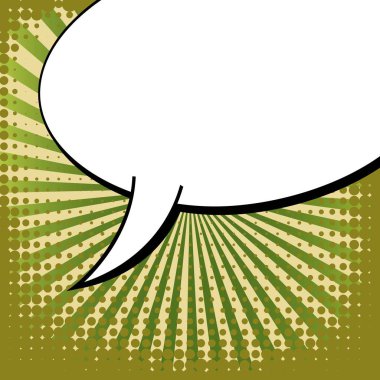 Yaratıcı soyut kavram vektör komik pop sanat tarzı boş, düzeni şablonu bulutlar kiriş ve izole noktalar arka plan ile. Satışı büyük başlığı, boş konuşma balonu ayarı, illüstrasyon noktalı resim kitap tasarımı için.