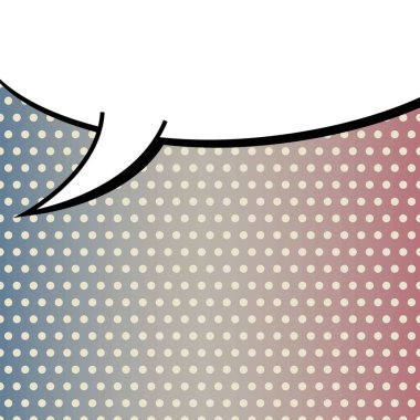 Yaratıcı soyut kavram vektör komik pop sanat tarzı boş, düzeni şablonu bulutlar kiriş ve izole noktalar arka plan ile. Satışı büyük başlığı, boş konuşma balonu ayarı, illüstrasyon noktalı resim kitap tasarımı için.