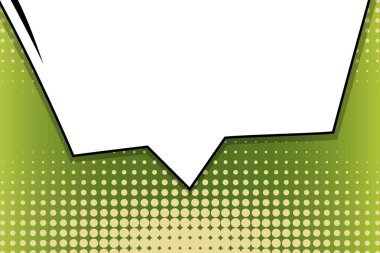 Yaratıcı soyut kavram vektör komik pop sanat tarzı boş, düzeni şablonu bulutlar kiriş ve izole noktalar arka plan ile. Satışı büyük başlığı, boş konuşma balonu ayarı, illüstrasyon noktalı resim kitap tasarımı için.