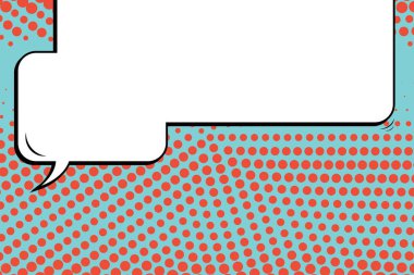 Yaratıcı soyut kavram vektör komik pop sanat tarzı boş, düzeni şablonu bulutlar kiriş ve izole noktalar arka plan ile. Satışı büyük başlığı, boş konuşma balonu ayarı, illüstrasyon noktalı resim kitap tasarımı için.