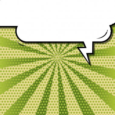 Yaratıcı soyut kavram vektör komik pop sanat tarzı boş, düzeni şablonu bulutlar kiriş ve izole noktalar arka plan ile. Satışı büyük başlığı, boş konuşma balonu ayarı, illüstrasyon noktalı resim kitap tasarımı için.