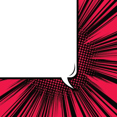 Yaratıcı soyut kavram vektör komik pop sanat tarzı boş, düzeni şablonu bulutlar kiriş ve izole noktalar arka plan ile. Satışı büyük başlığı, boş konuşma balonu ayarı, illüstrasyon noktalı resim kitap tasarımı için.