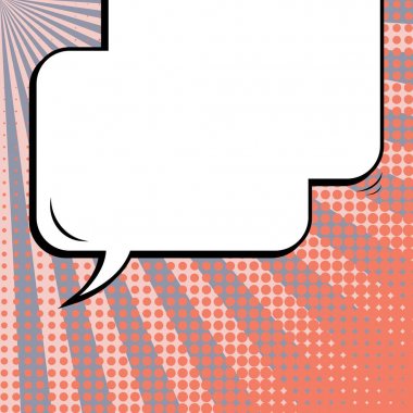 Yaratıcı soyut kavram vektör komik pop sanat tarzı boş, düzeni şablonu bulutlar kiriş ve izole noktalar arka plan ile. Satışı büyük başlığı, boş konuşma balonu ayarı, illüstrasyon noktalı resim kitap tasarımı için.