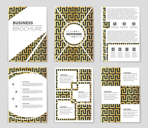 Abstract vector lay-out achtergrond instellen. Voor kunst sjabloonontwerp, lijst, pagina, mockup de stijl van het thema van de brochure, banner, idee, cover, boekje, print, flyer, boek, leeg, kaart, advertentie, teken, blad,, a4. — Stockvector