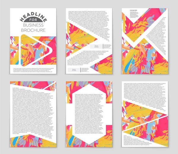 Hintergrundset für abstrakte Vektorlayouts. für Art Template Design, Liste, Titelseite, Mockup Broschüre Themenstil, Banner, Idee, Cover, Booklet, Druck, Flyer, Buch, Blanko, Karte, Anzeige, Schild, Blatt,, A4. — Stockvektor