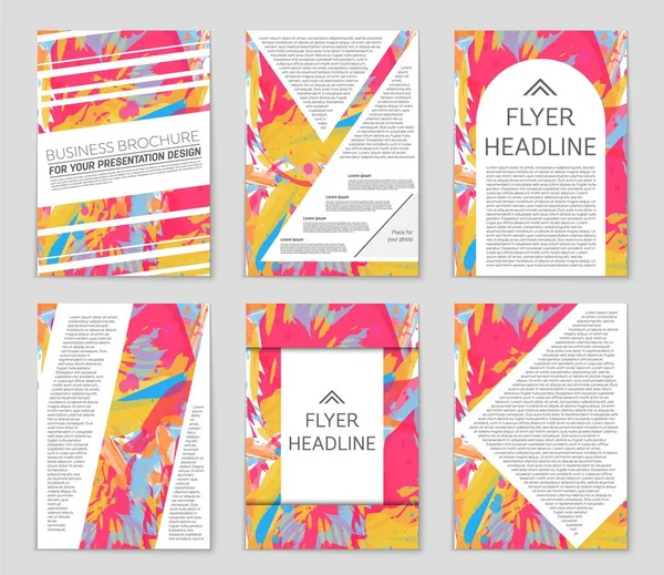 Abstract vector lay-out achtergrond instellen. Voor kunst sjabloonontwerp, lijst, voorpagina, mockup de stijl van het thema van de brochure, banner, idee, cover, boekje, print, flyer, boek, leeg, kaart, advertentie, teken, blad,, a4. — Stockvector