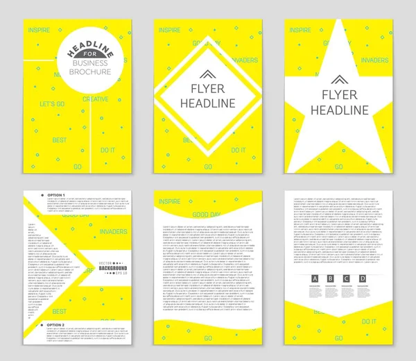 Hintergrundset für abstrakte Vektorlayouts. für Art Template Design, Liste, Titelseite, Mockup Broschüre Themenstil, Banner, Idee, Cover, Booklet, Druck, Flyer, Buch, Blanko, Karte, Anzeige, Schild, Blatt,, A4 — Stockvektor