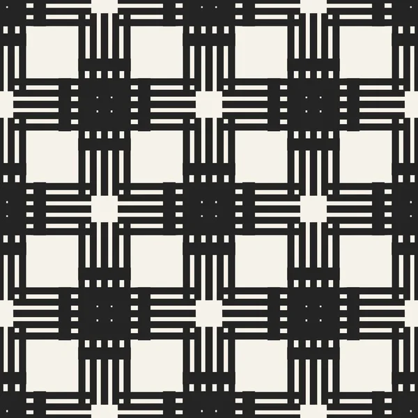 Абстрактний концепт векторний монохромний геометричний візерунок. Чорно-біле мінімальне тло. Творчий шаблон ілюстрацій. Безшовна стильна текстура. Для шпалер, поверхні, веб-дизайну, текстилю, декору . — стоковий вектор