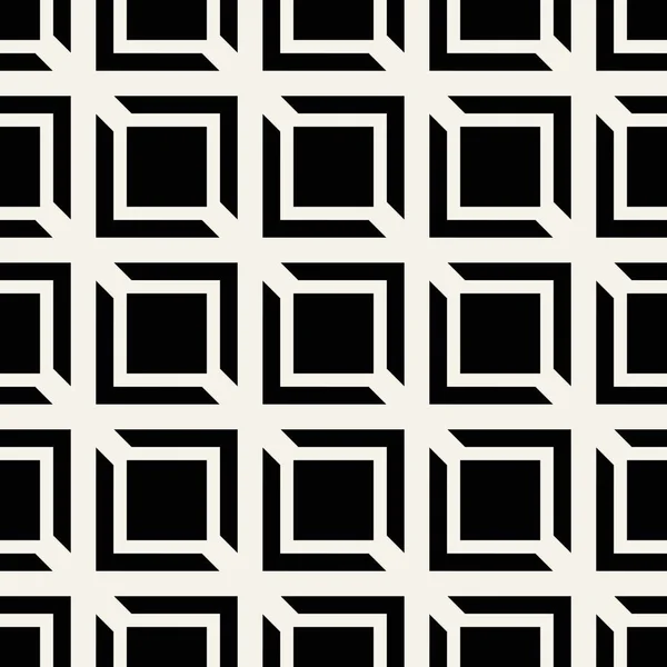 Abstraktní pojem vektor monochromatický geometrický vzor. Minimální pozadí černé a bílé. Šablona, kreativní ilustrace. Bezproblémové stylovou texturu. Pro tapety, povrch, web design, textilní, výzdoba. — Stockový vektor