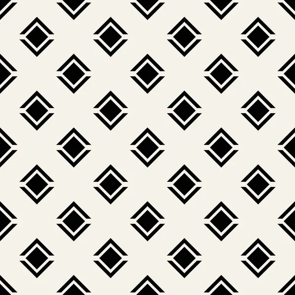 Concept abstrait vecteur monochrome motif géométrique. Fond minimal noir et blanc. Modèle d'illustration créatif. Texture élégante sans couture. Pour papier peint, surface, web design, textile, décor . — Image vectorielle