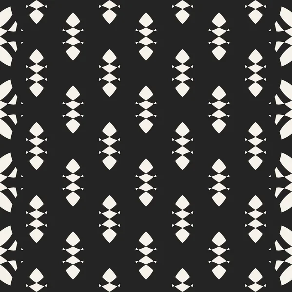 Concept abstrait vecteur monochrome motif géométrique. Fond minimal noir et blanc. Modèle d'illustration créatif. Texture élégante sans couture. Pour papier peint, surface, web design, textile, décor . — Image vectorielle