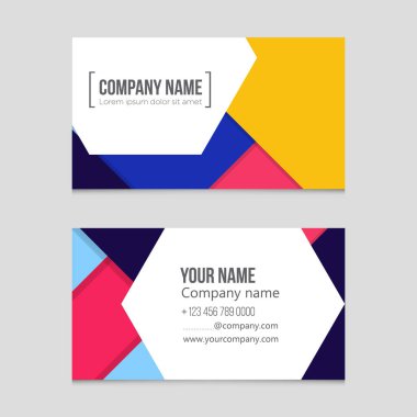 Soyut vektör düzen arka plan set. Sanat kalıp çizmek için, 