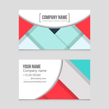 Soyut vektör düzen arka plan set. Sanat kalıp çizmek için, 