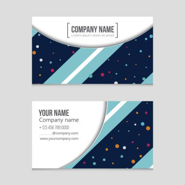 Soyut vektör düzen arka plan set. Sanat kalıp çizmek için, 