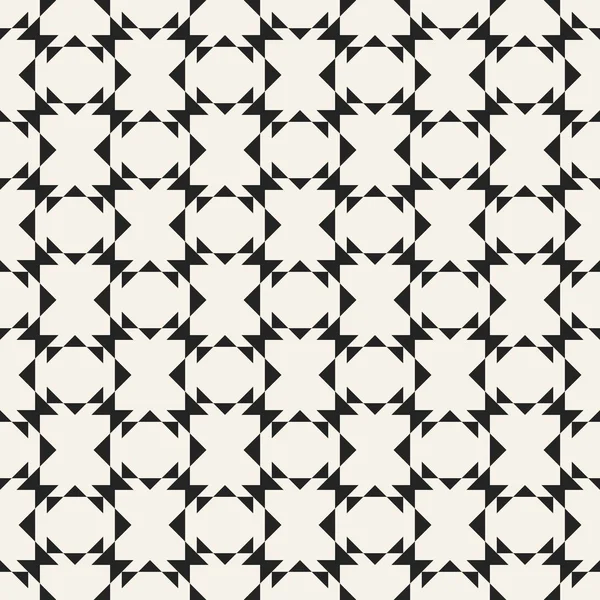 Modello geometrico monocromatico astratto del vettore concettuale. Sfondo minimale bianco e nero. Modello di illustrazione creativa. Struttura elegante senza cuciture. Per carta da parati, superficie, web design, tessile, arredamento . — Vettoriale Stock