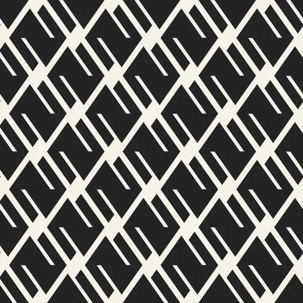 Абстрактний концепт векторний монохромний геометричний візерунок. Чорно-біле мінімальне тло. Творчий шаблон ілюстрацій. Безшовна стильна текстура. Для шпалер, поверхні, веб-дизайну, текстилю, декору . — стоковий вектор