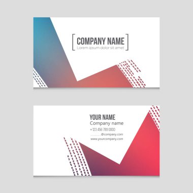 Soyut vektör düzen arka plan set. Sanat kalıp çizmek için, 