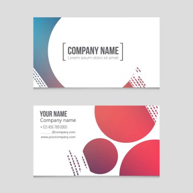 Soyut vektör düzen arka plan set. Sanat kalıp çizmek için, 