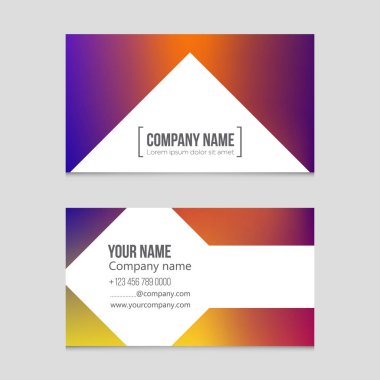 Soyut vektör düzen arka plan set. Sanat kalıp çizmek için, 