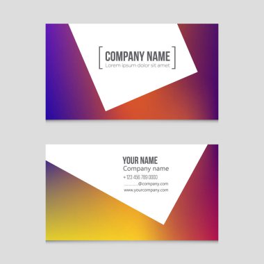 Soyut vektör düzen arka plan set. Sanat kalıp çizmek için, 