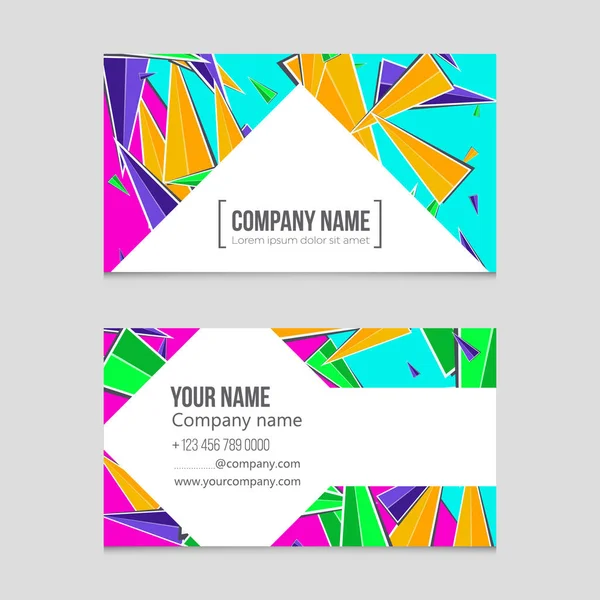 Conjunto de fundo de layout vetorial abstrato. Para design de modelo de arte , — Vetor de Stock